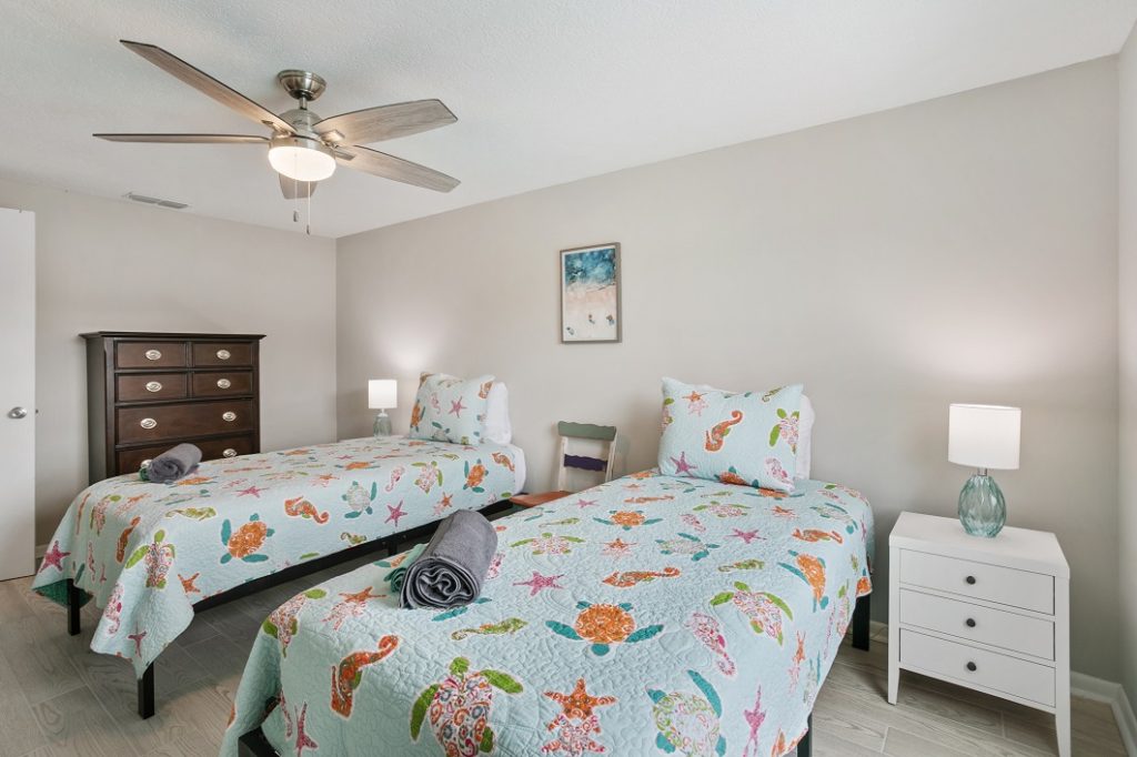 Plumosa Vacation Rental atlantic property solutions of florida bedroom for two
